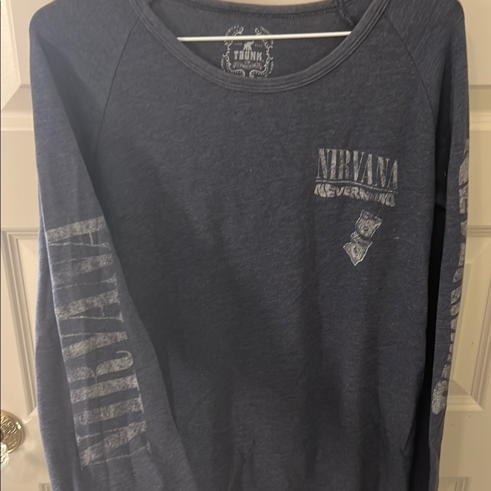 Trunk Ltd Blue Nirvana Long Sleeve Tee